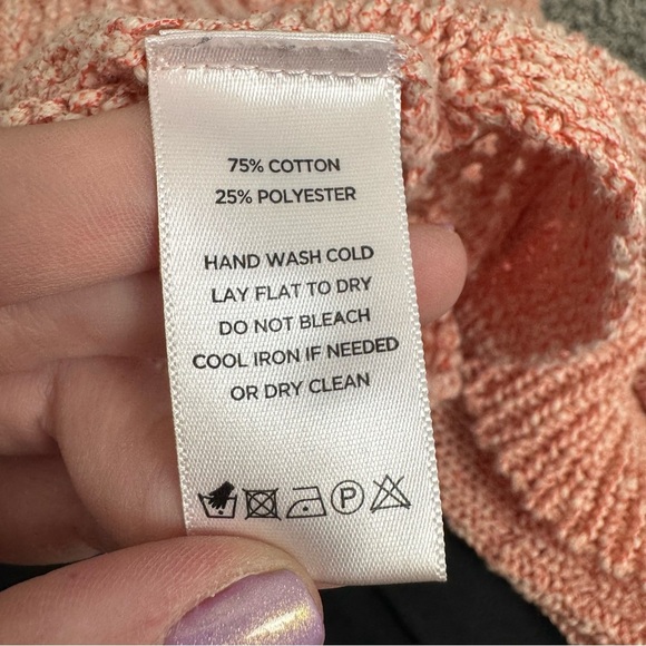 Women's Lilla P Pink Knit Sleeveless Top - Picture 7 of 7